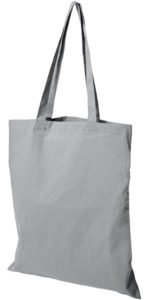 Image showing Madras Company Branded Tote Bags in Grey from The Promobag Warehouse